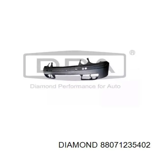 Бампер на авто Diamond/DPA 88071235402 ціна, від 75.59 USD