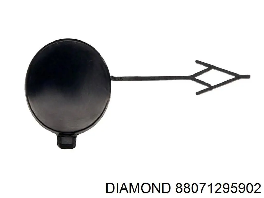 Накладка верхня передньої панелі/супорту радіатора Diamond/DPA 88071295902 ціна, від 3.75 USD
