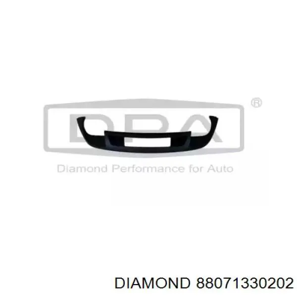 88071330202 Diamond/DPA Спідниця заднього бампера