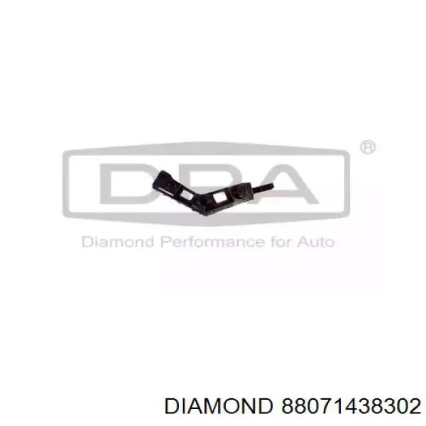 Кронштейн бампера заднього, зовнішній лівий Diamond/DPA 88071438302 ціна, від 4.35 USD
