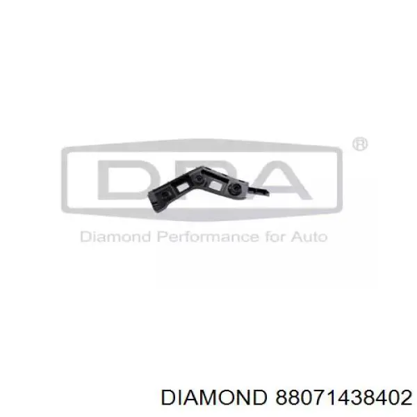 88071438402 Diamond/DPA Кронштейн бампера заднього, зовнішній правий
