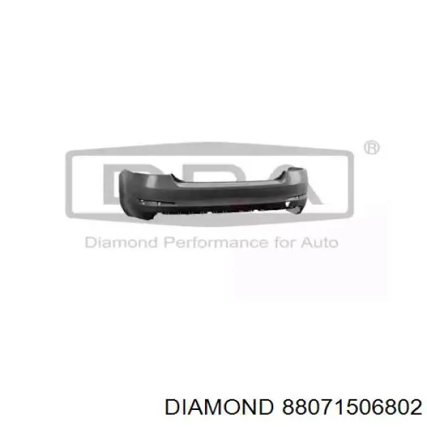 88071506802 Diamond/DPA бампер задній
