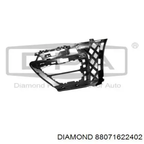 88071622402 Diamond/DPA Лівий кронштейн переднього бампера