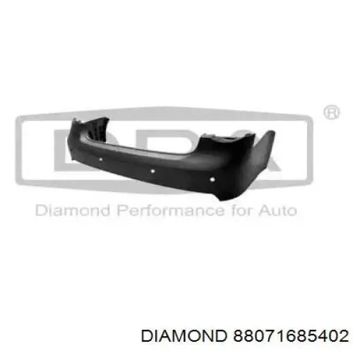 Кожух бампера заднього Diamond/DPA 88071685402 ціна, від 43.70 USD