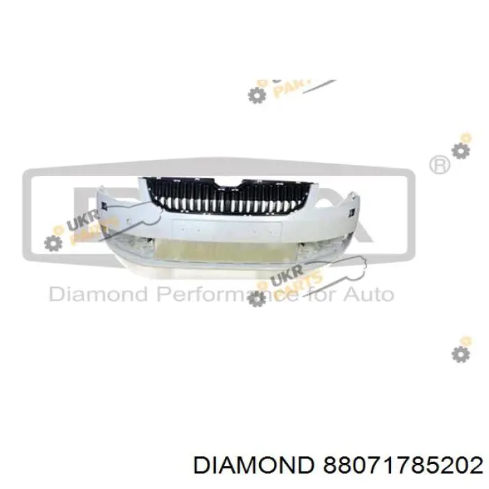 88071785202UCENKA2 Diamond/DPA бампер передній