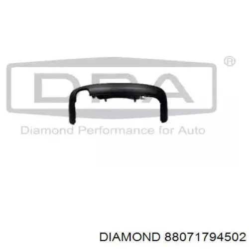 Купити 88071794502 Diamond/DPA Тюнінг заднього бампера