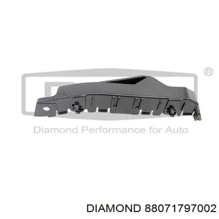 Направляюча переднього бампера, ліва Diamond/DPA 88071797002 ціна, від 4.20 USD
