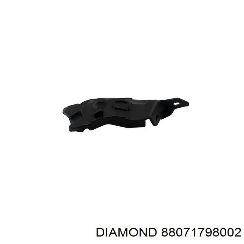 88071798002 Diamond/DPA направляюча переднього бампера, права