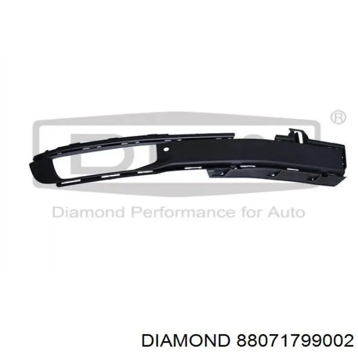 88071799002 Diamond/DPA Решітка переднього бампера, права