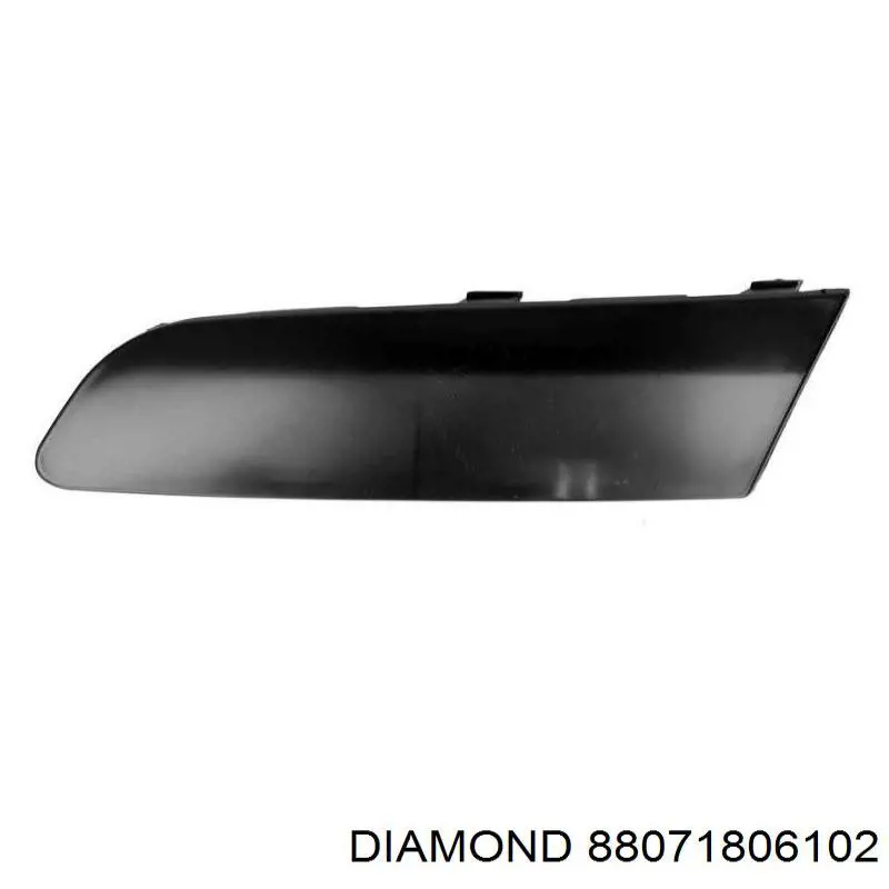 Молдинг переднього бампера, лівий Diamond/DPA 88071806102 ціна, від 4.94 USD
