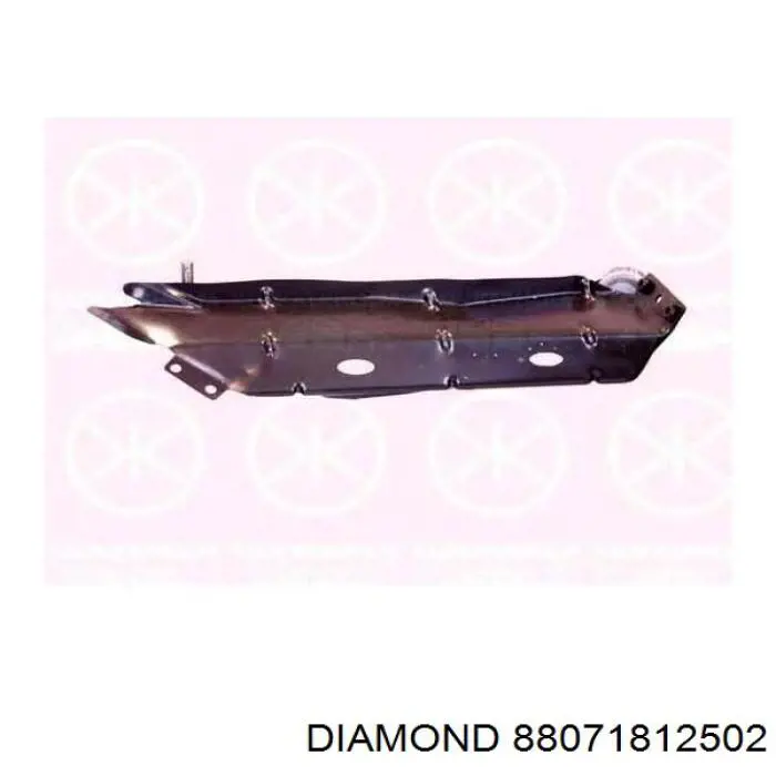 88071812502 Diamond/DPA підсилювач бампера переднього