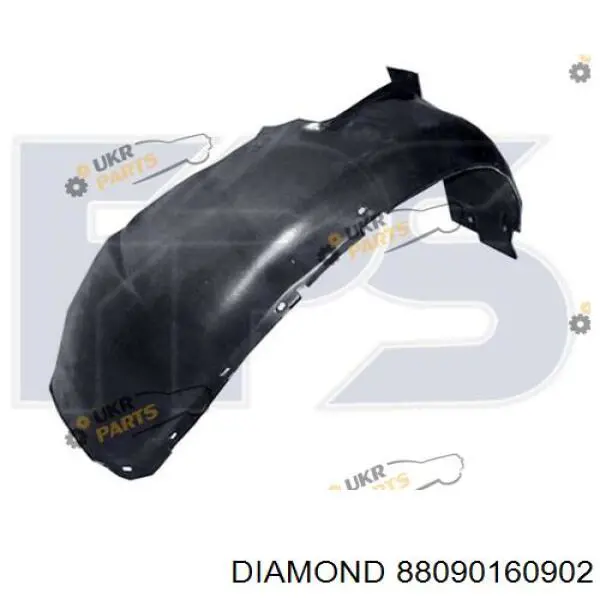 Подкрильнікі переднього крила, правий Diamond/DPA 88090160902 ціна, від 16.62 USD