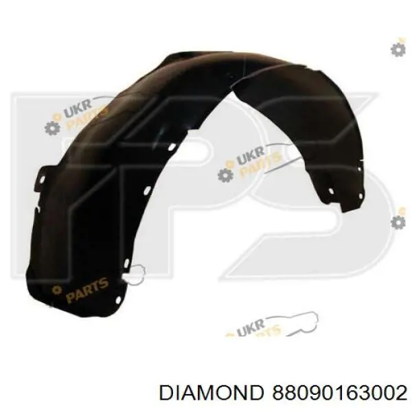 88090163002 Diamond/DPA Підкрилок переднього крила, лівий