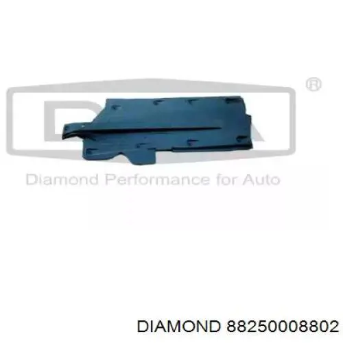 88250008802 Diamond/DPA Захист днища, лівий
