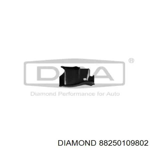 Захист двигуна, правий Diamond/DPA 88250109802 ціна, від 9.34 USD