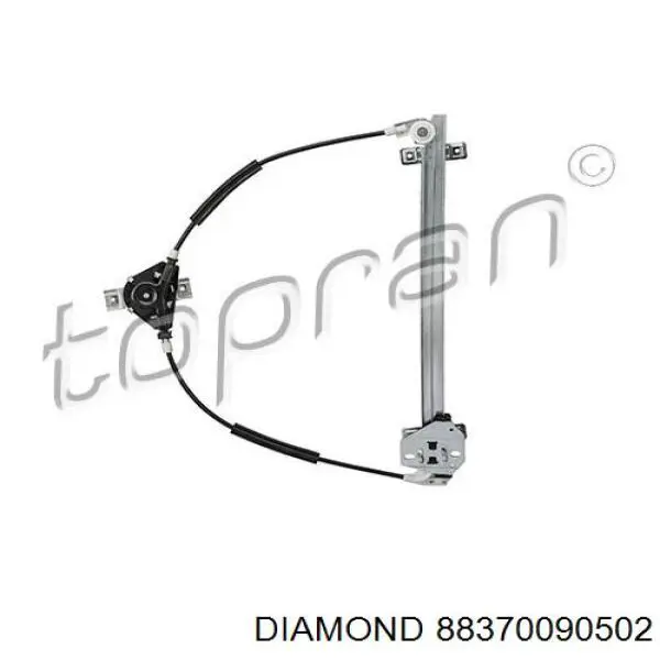 88370090502 Diamond/DPA механізм склопідіймача двері передньої, лівої
