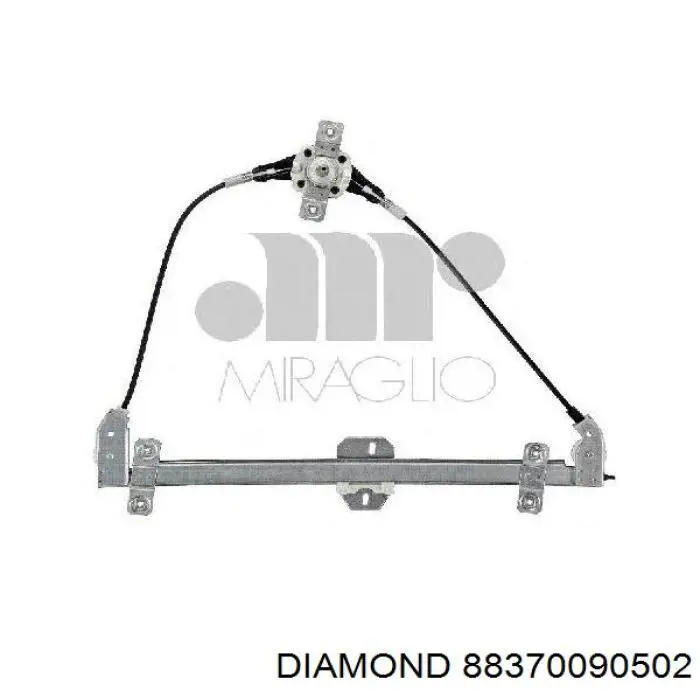 Склопідйомник з електродвигуном Diamond/DPA 88370090502 ціна, від 12.19 USD