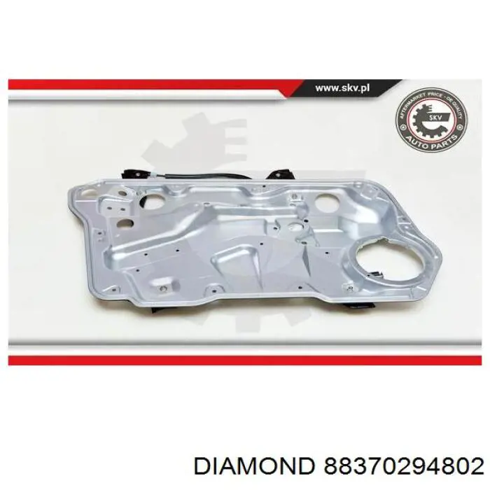 Склопідйомник з електродвигуном Diamond/DPA 88370294802 ціна, від 29.11 USD