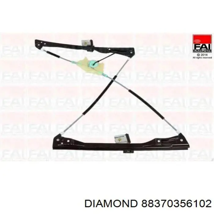 Склопідйомник (механізм переміщення скла) Diamond/DPA 88370356102 ціна, від 29.43 USD
