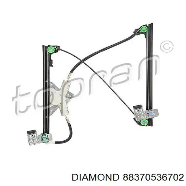 Склопідйомник з електродвигуном Diamond/DPA 88370536702 ціна, від 58.15 USD