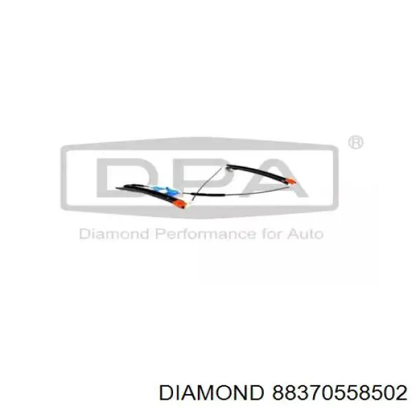 Купити 88370558502 Diamond/DPA Склопідйомник передньої правої двері