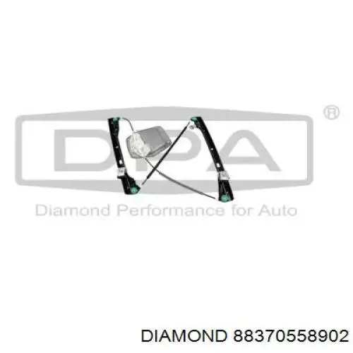Механізм склопідіймача дверей передніх, правих Diamond/DPA 88370558902 ціна, від 25.35 USD