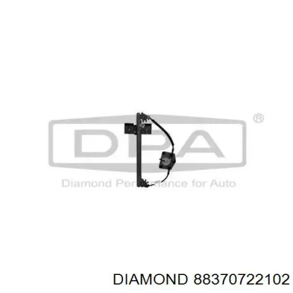 88370722102 Diamond/DPA Підйомник механічний вітрового скла