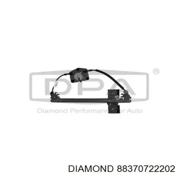 Склопідйомник (механізм переміщення скла) Diamond/DPA 88370722202 ціна, від 20.07 USD