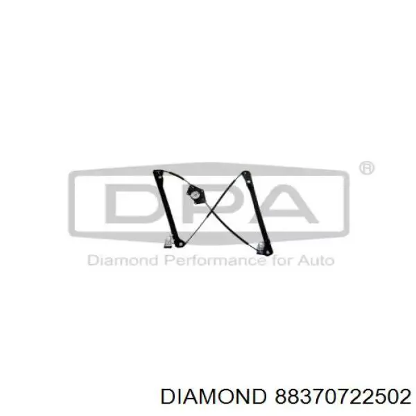 88370722502 Diamond/DPA механізм склопідіймача двері передньої, лівої