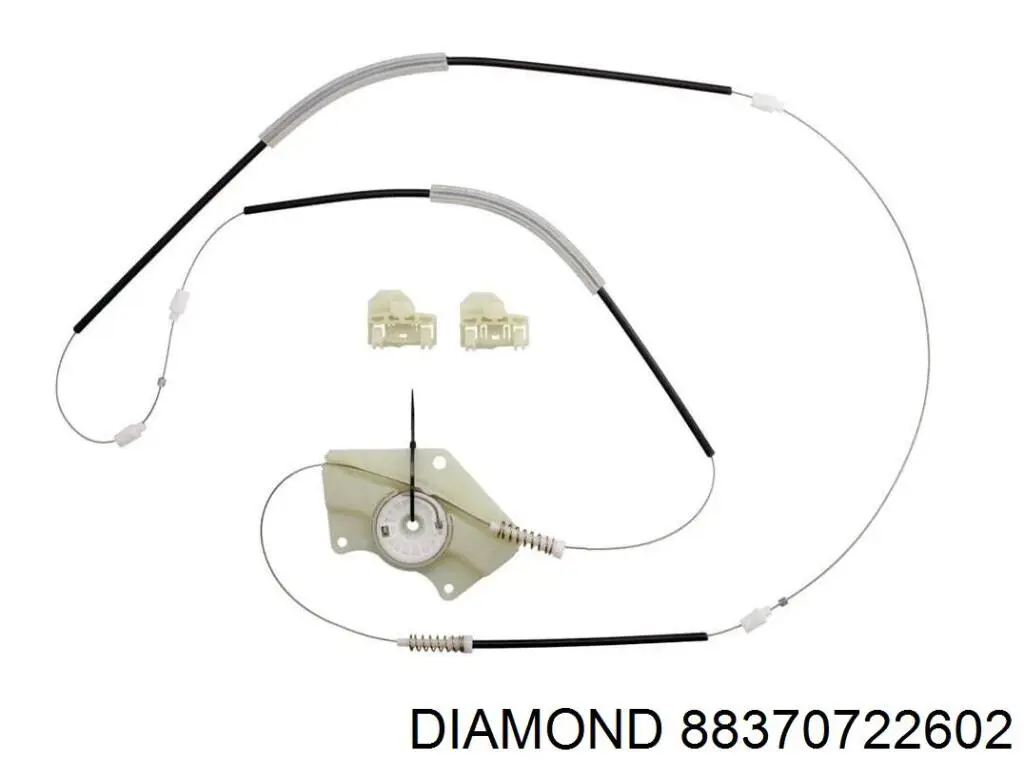 Склопідйомник передньої правої двері Diamond/DPA 88370722602 ціна, від 28.62 USD