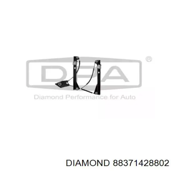 88371428802 Diamond/DPA Механізм склопідіймача дверей передніх, правих