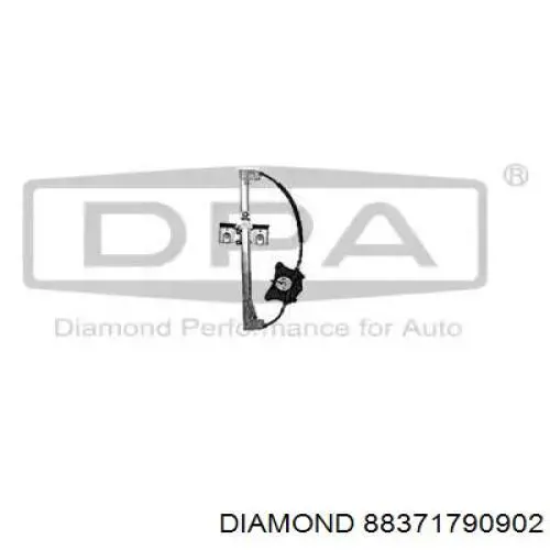 Склопідйомник з електродвигуном Diamond/DPA 88371790902 ціна, від 24.85 USD