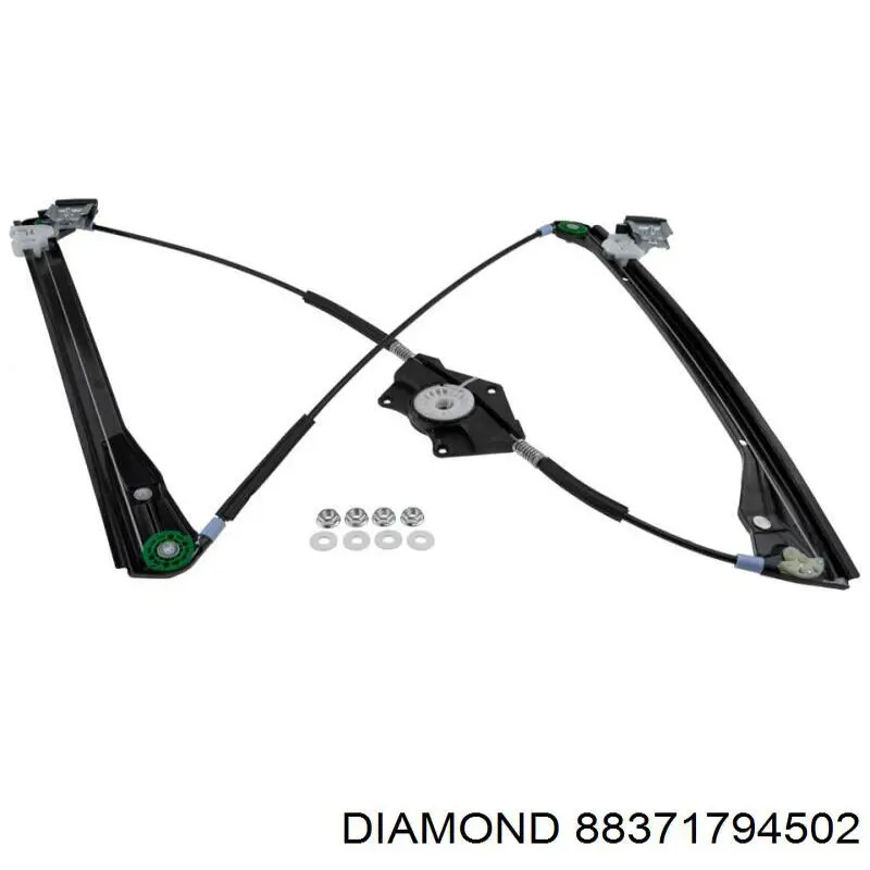 Купити 88371794502 Diamond/DPA Склопідйомник передньої правої двері