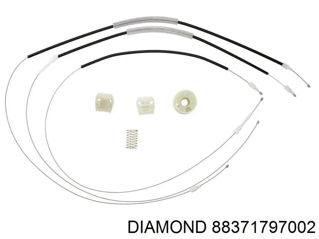 Склопідйомник з електродвигуном Diamond/DPA 88371797002 ціна, від 46.15 USD