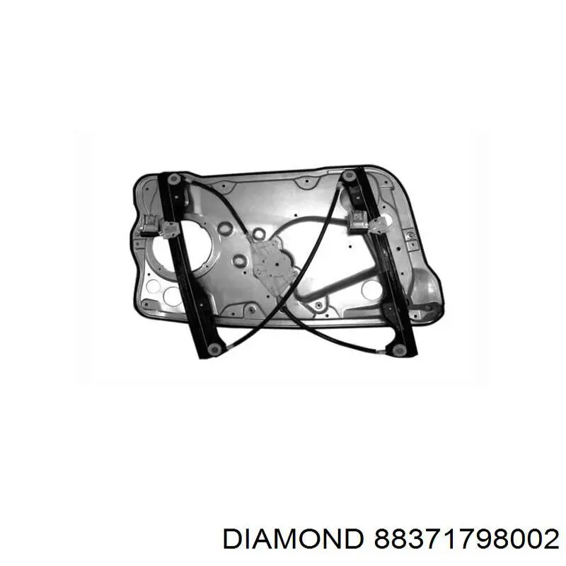 88371798002 Diamond/DPA Механізм склопідіймача дверей передніх, правих