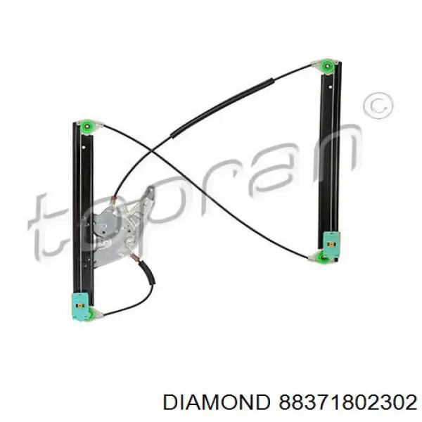 Склопідйомник з електродвигуном Diamond/DPA 88371802302 ціна, від 18.67 USD