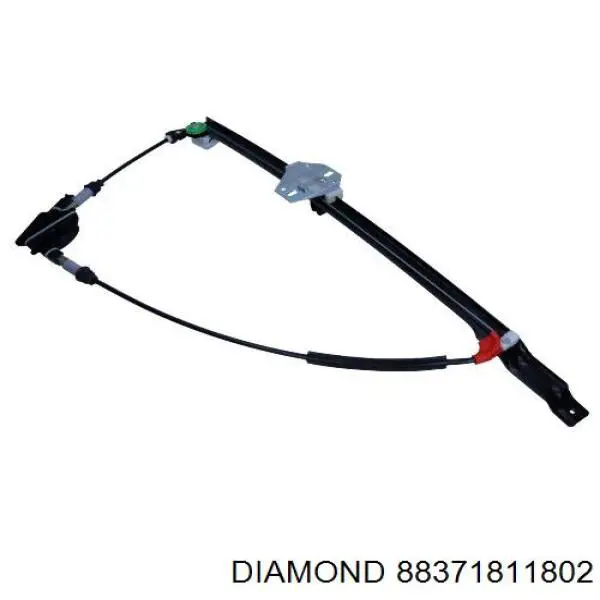 Склопідйомник з електродвигуном Diamond/DPA 88371811802 ціна, від 23.14 USD