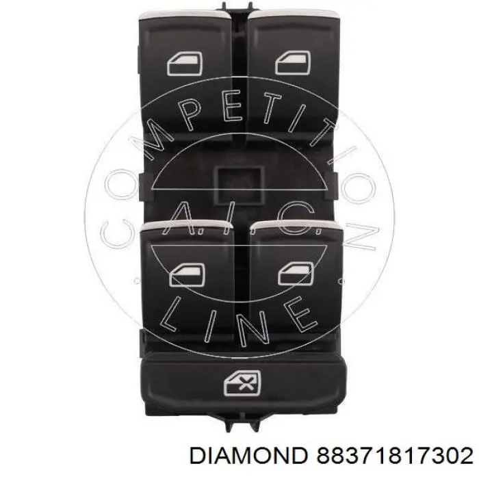 Механізм склопідіймача дверей передніх, правих Diamond/DPA 88371817302 ціна, від 13.02 USD