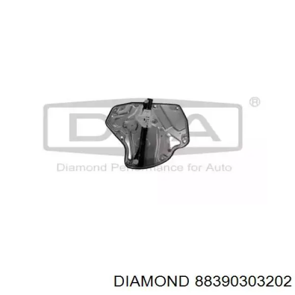 Купити 88390303202 Diamond/DPA Механізм склопідіймача двері задньої, лівої