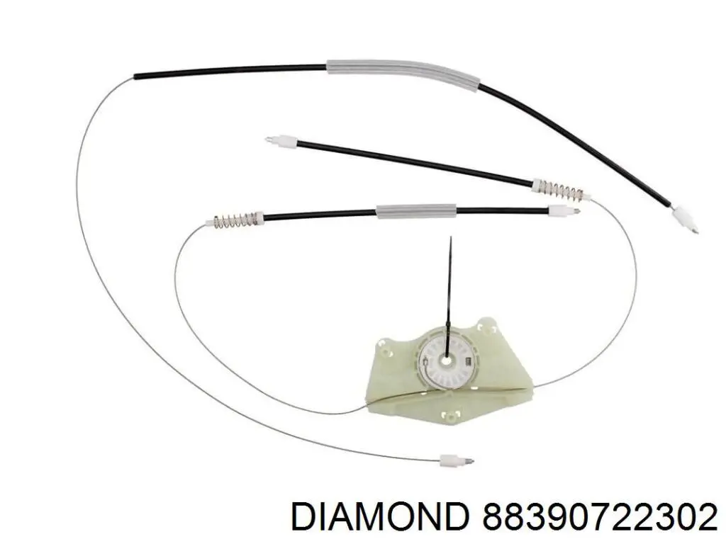 Механізм склопідйомника двері задньої, лівої Diamond/DPA 88390722302 ціна, від 14.12 USD