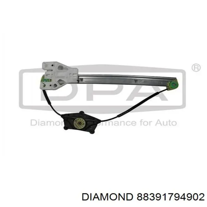 Купити 88391794902 Diamond/DPA Механізм склопідіймача двері задньої, лівої