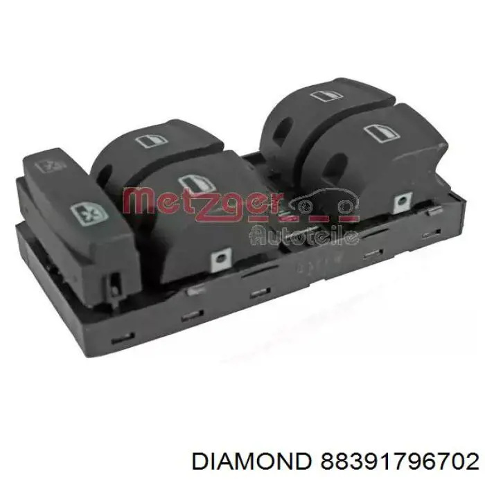 Купити 88391796702 Diamond/DPA Механізм склопідіймача двері задньої, правої