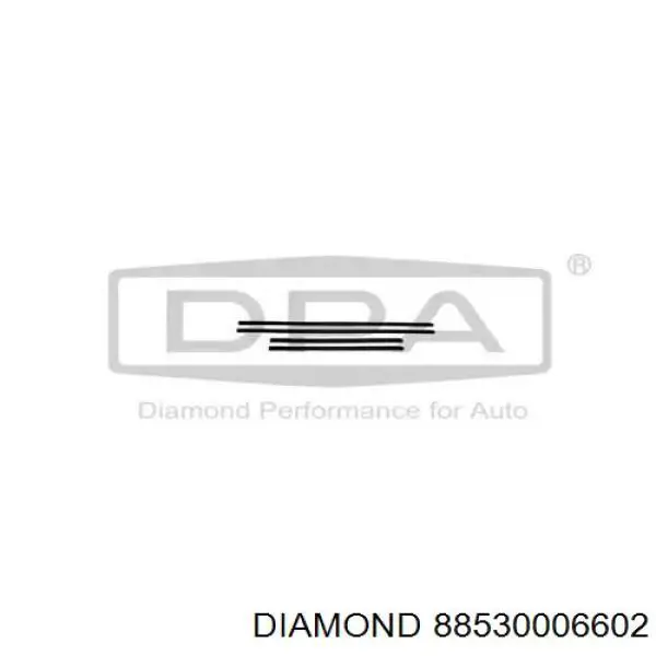 Купити 88530006602 Diamond/DPA Молдинги дверей, комплект