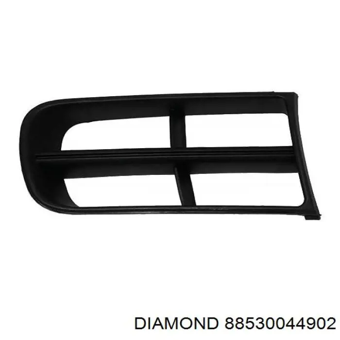 88530044902 Diamond/DPA Решітка переднього бампера, права