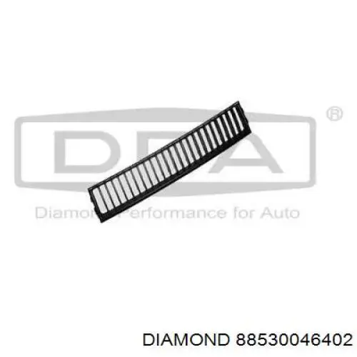 Купити 88530046402 Diamond/DPA Решітка переднього бампера, центральна