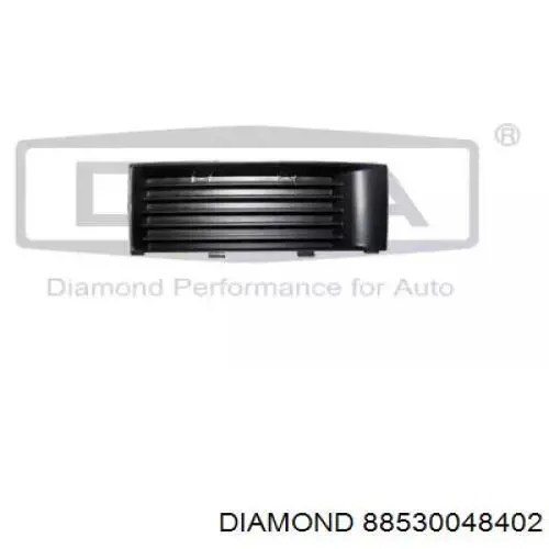 Решітка переднього бампера, ліва Diamond/DPA 88530638902 ціна, від 3.86 USD