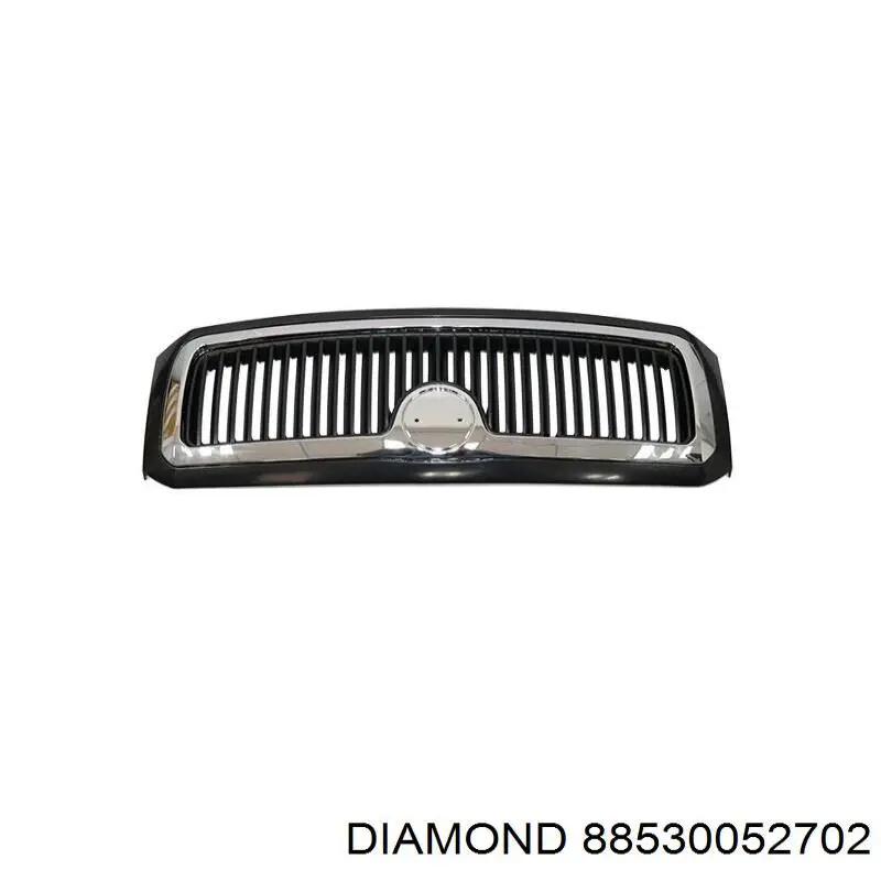  Решітка радіатора Skoda Fabia 1