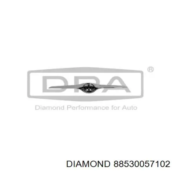 88530057102 Diamond/DPA Накладка капота декоративна