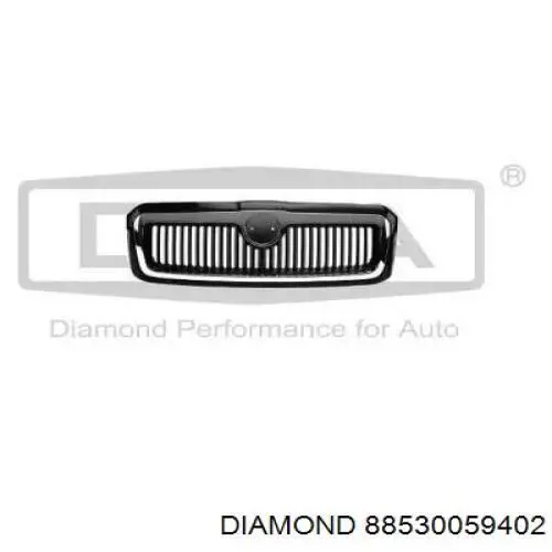 88530059402 Diamond/DPA Решітка радіатора