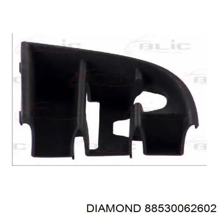 Решітка переднього бампера, права Diamond/DPA 88530062602 ціна, від 2.87 USD